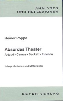 Analysen und Reflexionen, Bd.36, Absurdes Theater