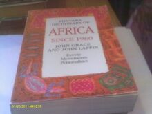 Fontana Dictionary of Africa Since 1960