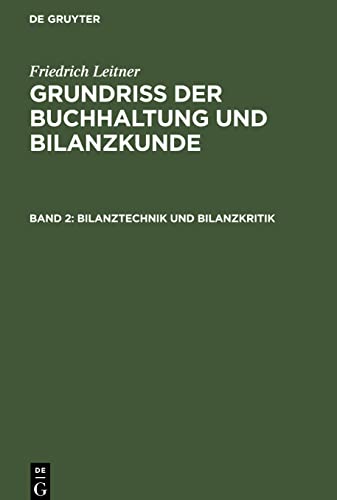 Bilanztechnik und Bilanzkritik: GBB-B, Band 2