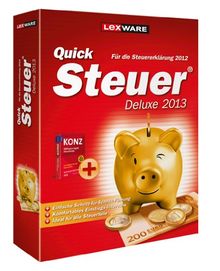 QuickSteuer Deluxe 2013 (für Steuerjahr 2012)