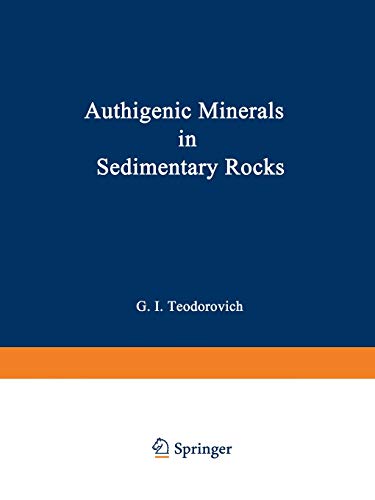 Authigenic Minerals in Sedimentary Rocks