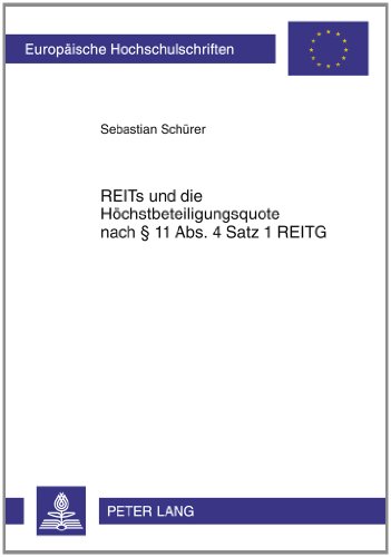 REITs und die Höchstbeteiligungsquote nach § 11 Abs. 4 Satz 1 REITG