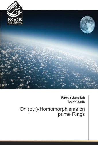 On (σ,τ)-Homomorphisms on prime Rings