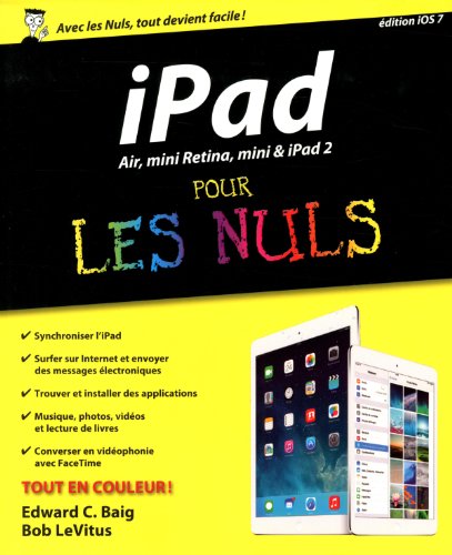 Ipad, Air, Mini Retina, Mini Et Ipad 2 Pour Les Nuls