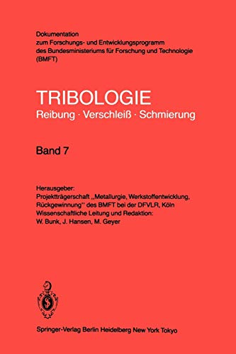 Oberflächenbehandlung · Bearbeitungsverfahren (Tribologie: Reibung, Verschleiß, Schmierung, 7, Band 7)