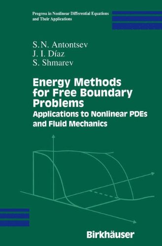 Energy Methods for Free Boundary Problems (Progress in Nonlinear Differential Equations and Their Applications)