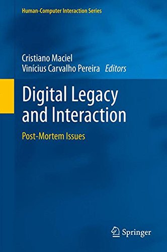 Digital Legacy and Interaction: Post-Mortem Issues (Human-Computer Interaction Series)