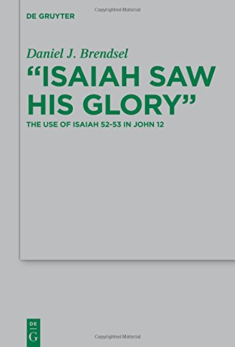 Isaiah Saw His Glory: The Use of Isaiah 52-53 in John 12 (Beihefte zur Zeitschrift für die neutestamentliche Wissenschaft, Band 208)