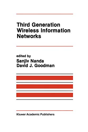 Third Generation Wireless Information Networks (The Springer International Series in Engineering and Computer Science) (The Springer International ... and Computer Science, 156, Band 156)
