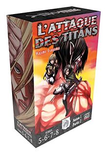 L'attaque des titans : saison 1, partie 2 : tomes 5, 6, 7, 8