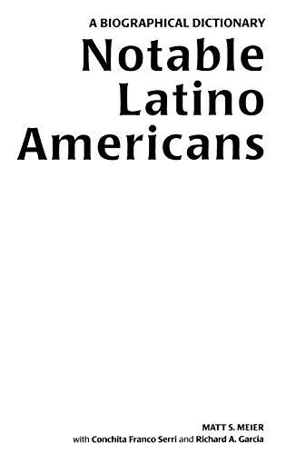 Notable Latino Americans: A Biographical Dictionary (Computer Science; 4)