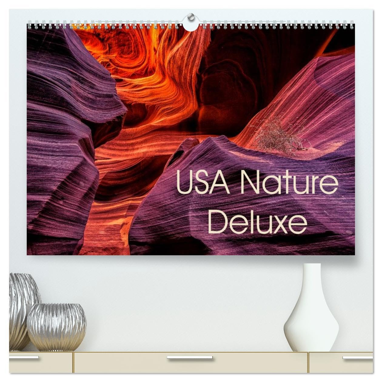 USA Nature Deluxe (High Quality Premium Wall Calendar 2026 DIN A2 landscape),CALVENDO 12 Month Wall Calendar: Fantastic landscape calendar with a fine ... of pristine and breathtaking landscapes.