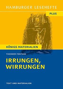Irrungen, Wirrungen: Hamburger Lesehefte Plus von Fontane, Theodor | Buch | Zustand gut