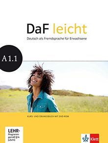 DaF leight : Deutsch als Fremdsprach für Erwachsene : Kurs und Übungsbuch mit DVD-ROM