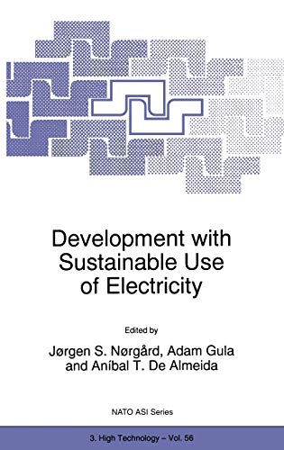 Development with Sustainable Use of Electricity (NATO Science Partnership Subseries: 3, 56, Band 56)
