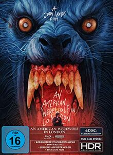 An American Werewolf in London - Ultimate Edition (4K Ultra HD) (+ Blu-ray 2D) (+ Bonus-Blu-ray) (+ CD) (Gabz Artwork) von John Landis  | DVD | Zustand sehr gut