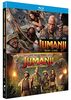Jumanji 1 et 2 : bienvenue dans la jungle ; next level [Blu-ray] 