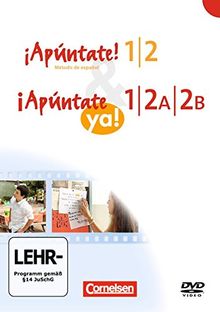 ¡Apúntate! - Ausgabe 2008 / Band 1/2 - Video-DVD: Passgenau auch für ¡Apúntate ya! Band 1, 2A und 2B