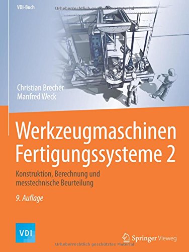 VDI-Buch   Konstruktion Berechnung und messtechnische Beurteilung - Christian Brecher Manfred Weck Gebunden