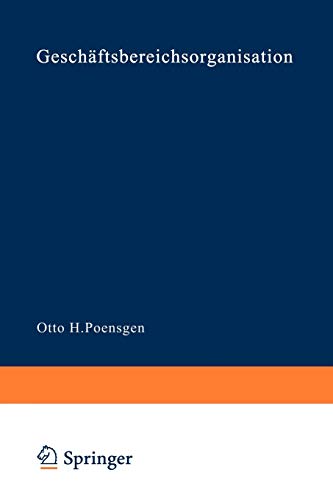 Geschäftsbereichsorganisation
