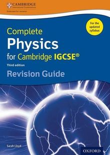 Complete Physics for Cambridge IGCSE Revision Guide (Igcse Revision Guides)