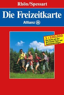 Die Freizeitkarte Allianz, Bl.20, Rhön, Spessart