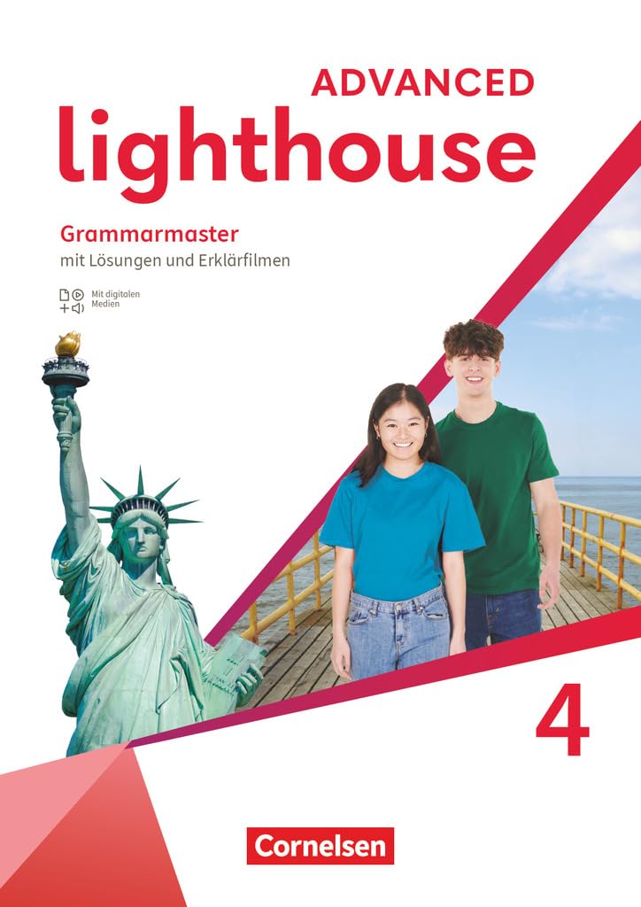 Lighthouse - Advanced Edition - Band 4: 8. Schuljahr: Grammarmaster - Mit Lösungen und Erklärfilmen