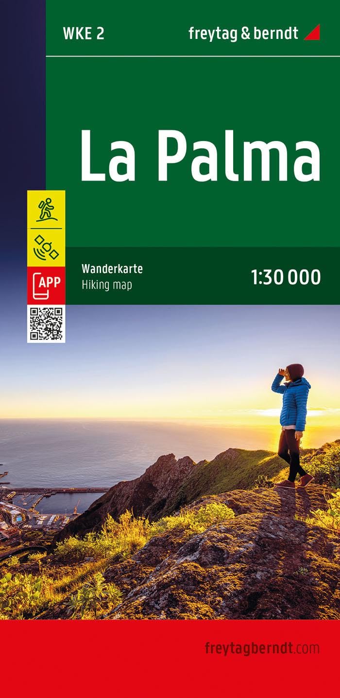 La Palma, Wanderkarte 1:30.000, freytag & berndt: 1:30,000 scale (freytag & berndt Wander-Rad-Freizeitkarten)