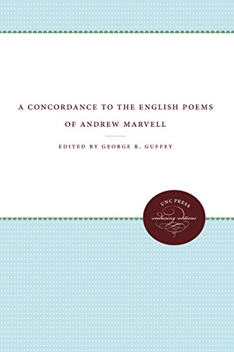 A Concordance to the English Poems of Andrew Marvell (Enduring Editions)
