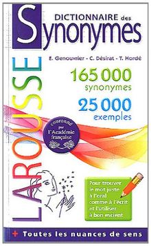 Dictionnaire des synonymes