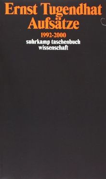 Aufsätze 1992-2000 (suhrkamp taschenbuch wissenschaft)