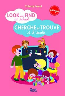 Cherche et trouve à l'école. Look and find at school