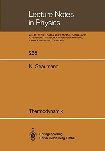Thermodynamik (Lecture Notes in Physics) (German Edition)