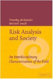 Risk Analysis and Society: An Interdisciplinary Characterization of the Field