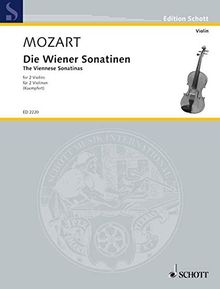 Die Wiener Sonatinen: 2 Violinen. Spielpartitur. (Edition Schott)