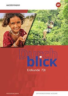 Durchblick Erdkunde - Ausgabe 2022 für Niedersachsen: Schülerband 7 / 8