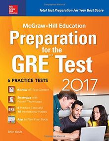 McGraw-Hill Education Preparation for the GRE Test 2017 von Geula, Erfun | Buch | Zustand gut