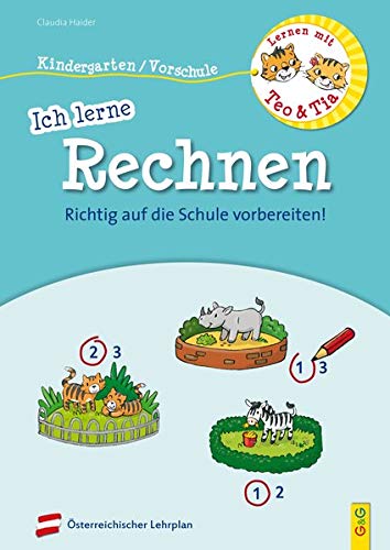 Claudia Haider - GEBRAUCHT Lernen mit Teo und Tia - Ich lerne Rechnen - Kindergarten Vorschule RICHTIG auf die Schule vorbereiten! - Preis vom 02062023 050629 h