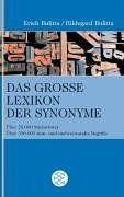 Das große Lexikon der Synonyme: Über 28.000 Stichwörter<br /> Über 300.000 sinn- und sachverwandte Begriffe: Über 28.000  Stichwörter, über 300.000 sinn- und sachverwandte Begriffe