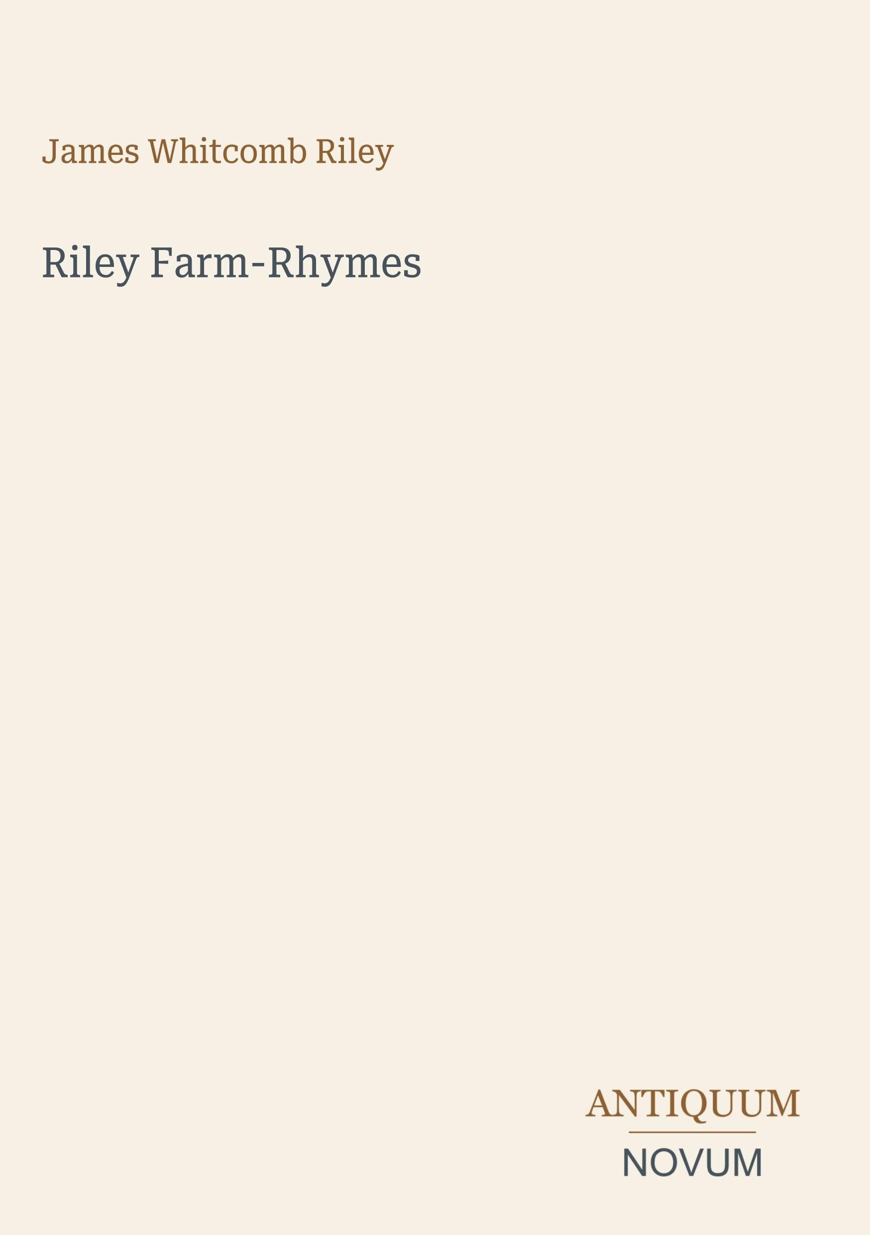 Riley Farm-Rhymes
