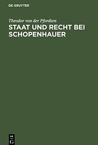Staat und Recht bei Schopenhauer