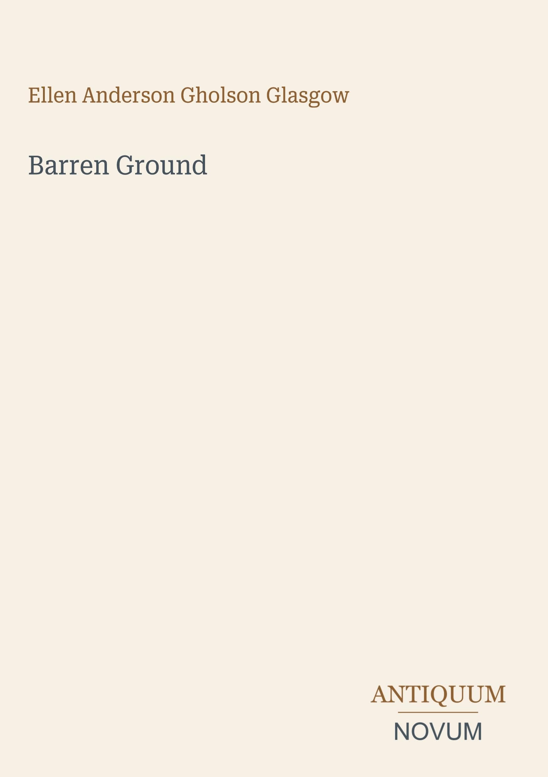 Barren Ground