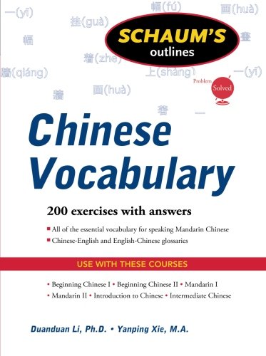 Duanduan Li Schaum's Outlines Chinese Vocabulary
