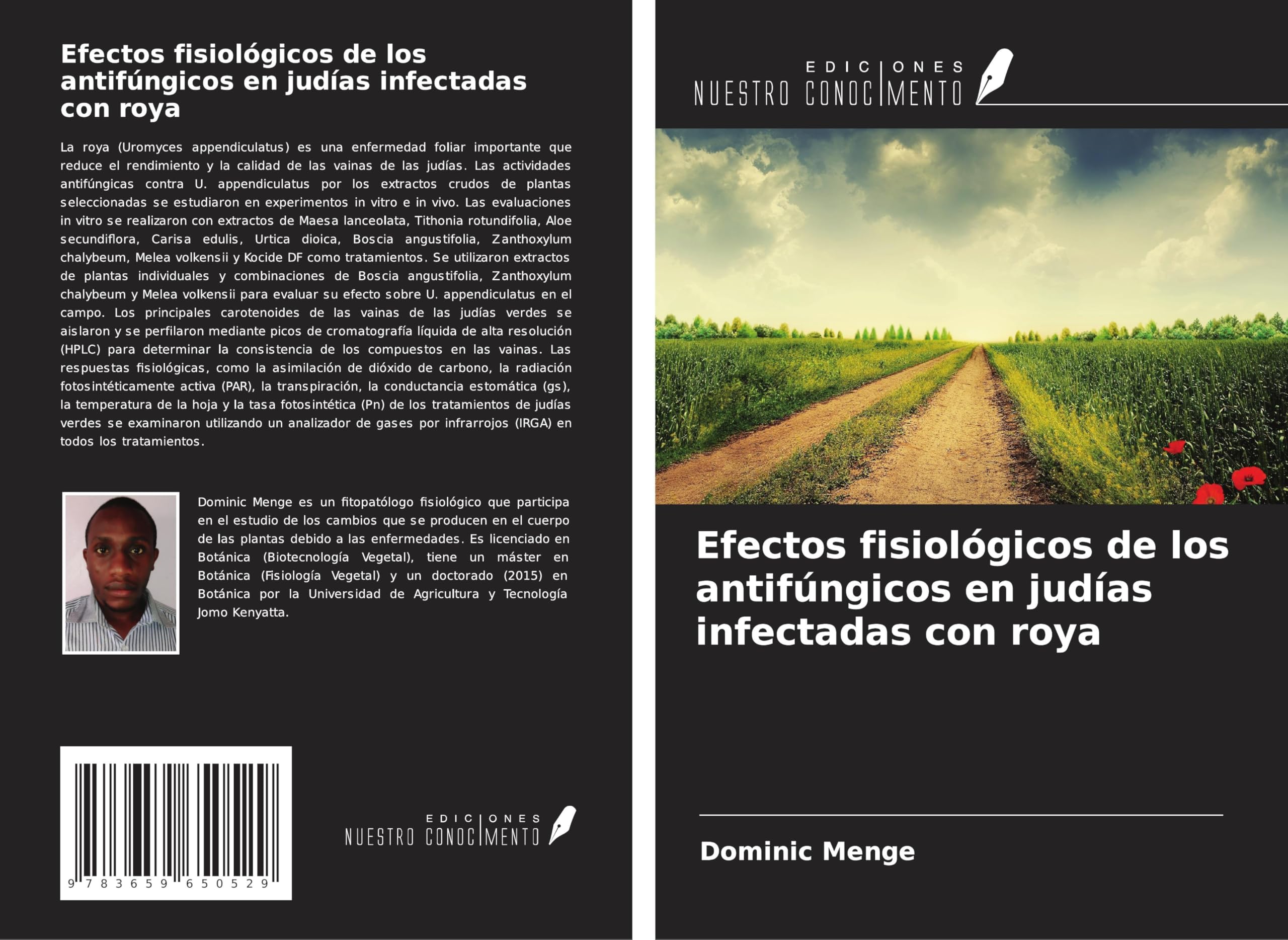 Efectos fisiológicos de los antifúngicos en judías infectadas con roya