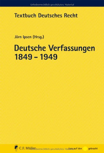 Staatsrecht I von Jörn Ipsen - Taschenbuch