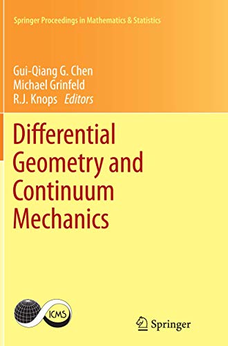 Differential Geometry and Continuum Mechanics (Springer Proceedings in Mathematics & Statistics, Band 137)