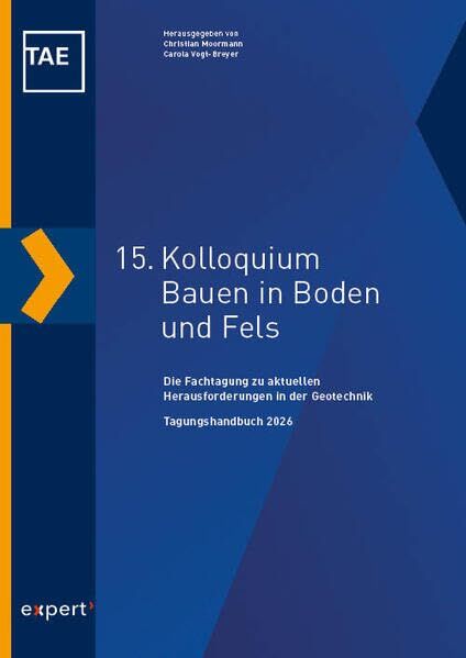 15. Kolloquium Bauen in Boden und Fels - Neu