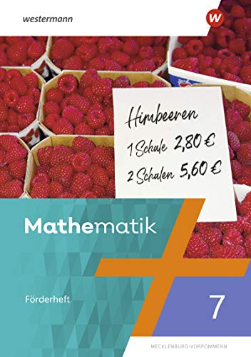Mathematik - Ausgabe 2019 für Regionale Schulen in Mecklenburg-Vorpommern: Förderheft 7