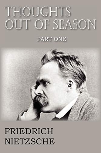 Thoughts Out of Season Part I