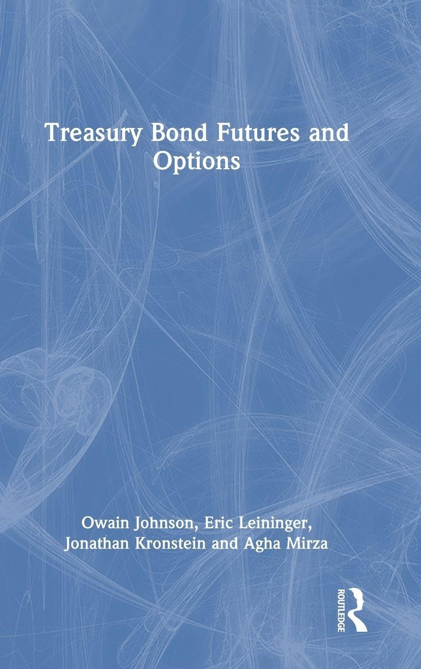 Treasury Bond Futures and Options